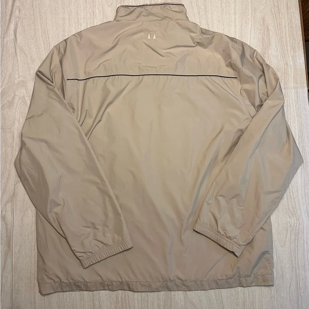 Greg Norman Collection Light Tan Windbreaker